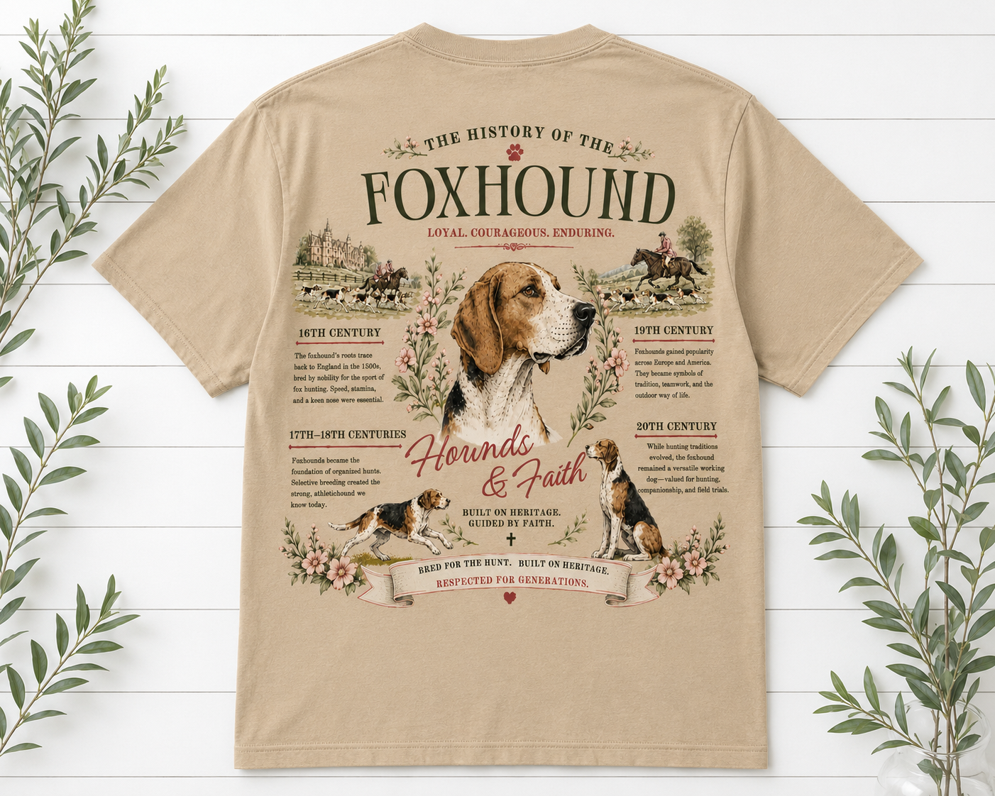 The History of the Foxhound Tee