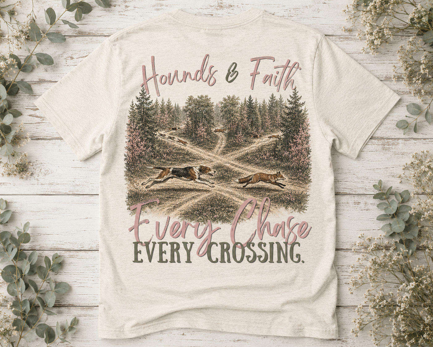 Every Chase, Every Crossing Tee