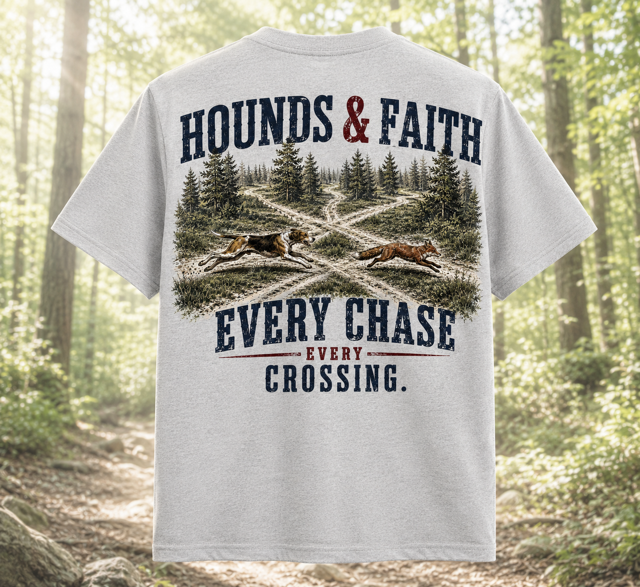 Chase Hard.Pray Harder Tee