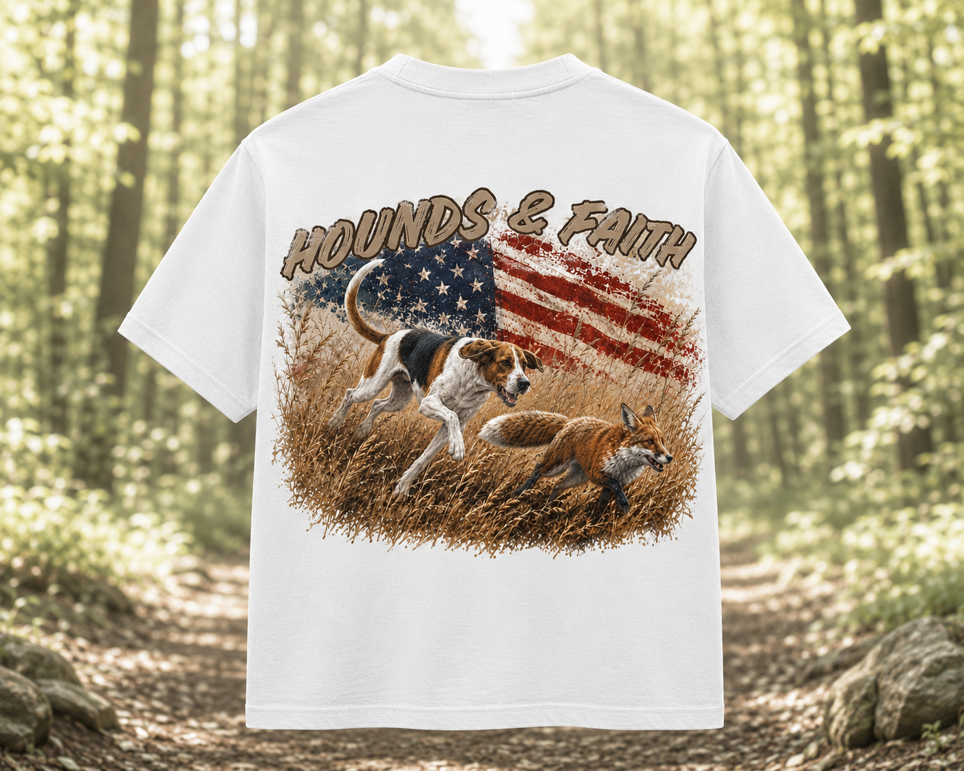 American Flag Tee