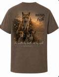 She Walks By Faith Tee