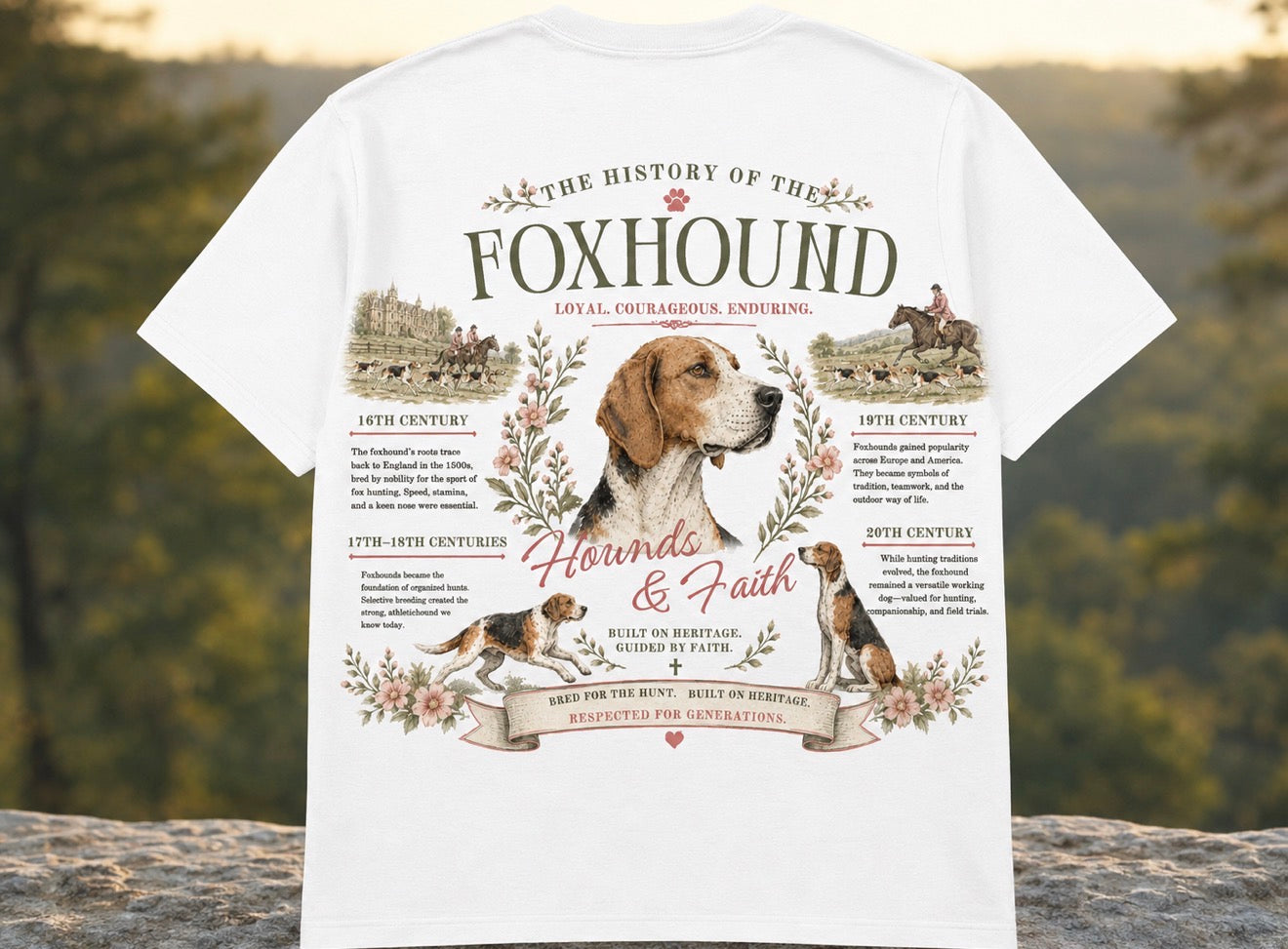 The History of the Foxhound Tee