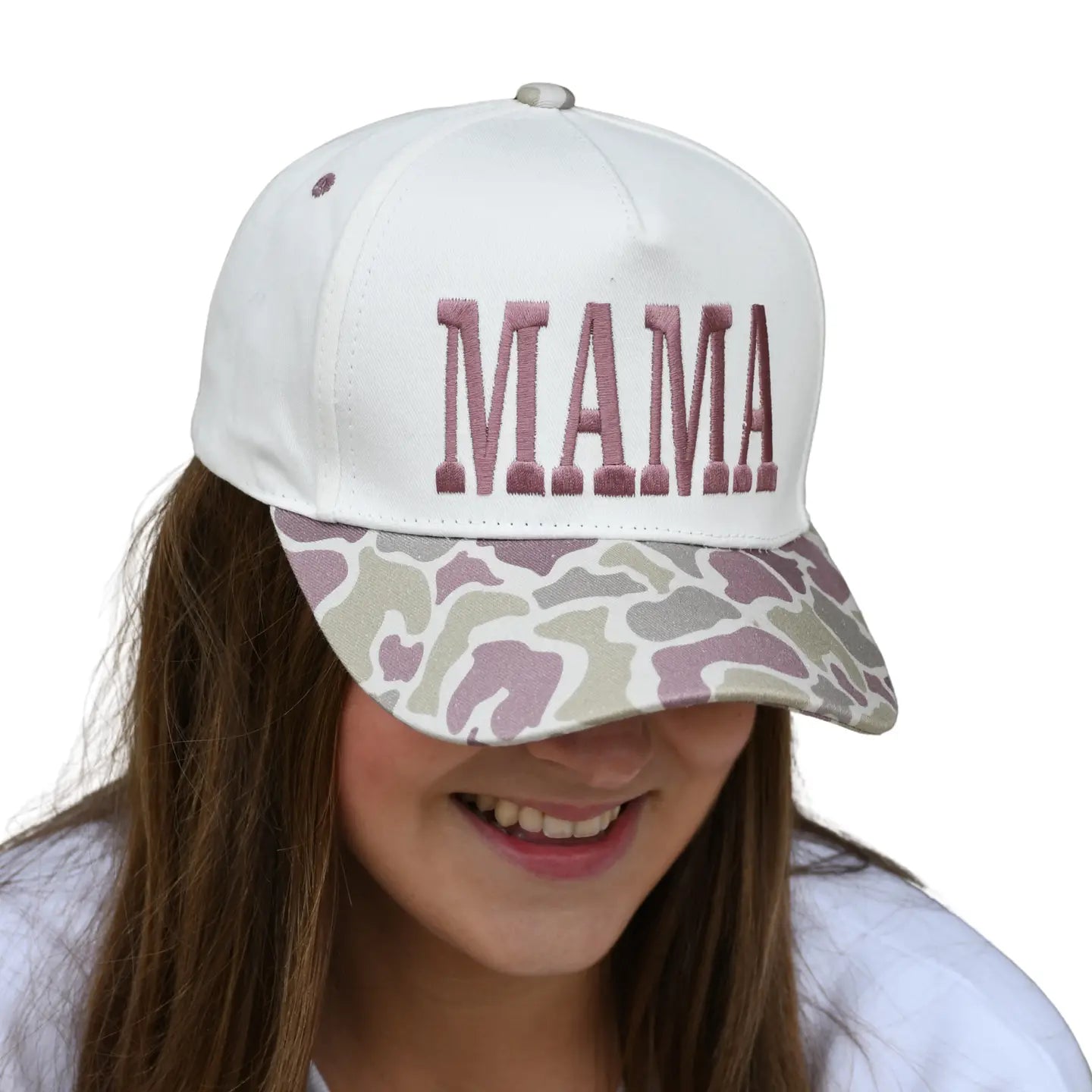 Lulu Mac “MAMA” camo hat
